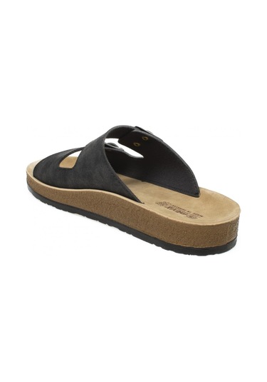 Muya 31330m Allen Çift Bant Siyah Erkek Terlik Siyah