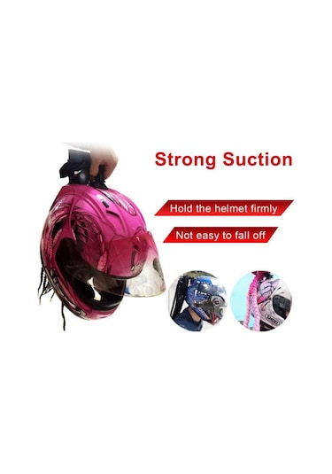 Saç Dekorasyonu Kask Dreadlocks Motosiklet Kaskı Örgüleri Kask Örgüleri Kask Dreadlocks Örgüsü Mpz-07