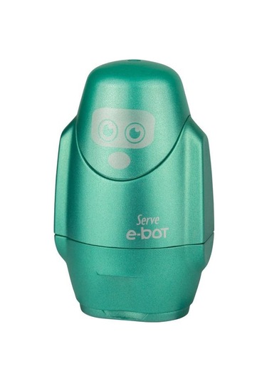 Serve E-Bot Silgili Kalemtraş Metalik Yeşil