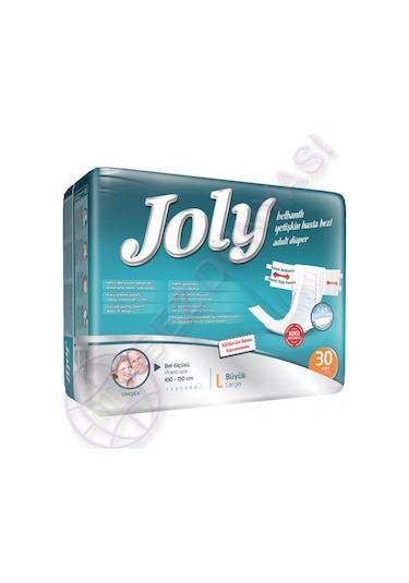 Joly Belbantlı Hasta Bezi Büyük Boy L 30'Lu