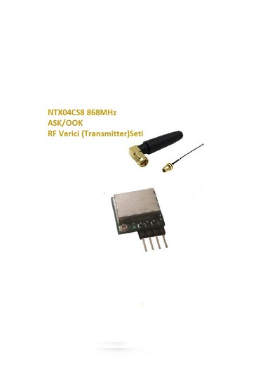 868mhz Ask/ook Rf Verici Seti Ntx04cs8-set