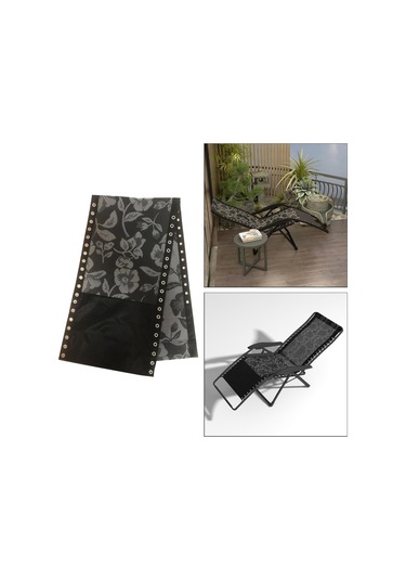 Suntek Katlanır Askılı Sandalyeler Sandalye Açık Çim Siyah