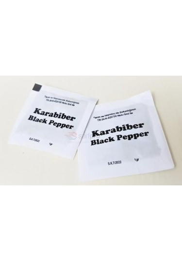 Karabiber Tek Kullanımlık Pk 1000 Li Takribi 550 G.