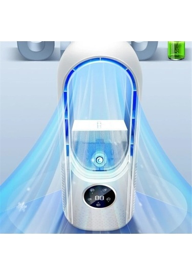 Ebitda Taşınabilir Klima Usb Soğutma Fanı 6 Nem Seviyesi Mini Hava Soğutucu Ev/yatak Odası/ofis İçin