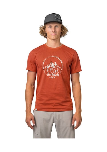 Hannah Ravi Baskılı Erkek T-shirt 10029120hhx.01 M-orange Turuncu