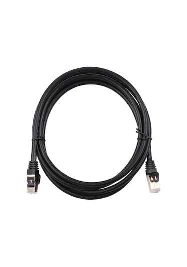 Wezone Cat8 Katmanlı Koruma Rj45 Ağ Kablosu, Saf Bakır Teli, 40gbps Hızlı Aktarım, 2000mhz Bant Genişliği, 2 Metre