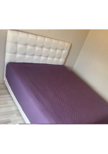 Düz Tek Kişilik Çok Amaçlı Örtü Mürdüm 160 x 220 CM