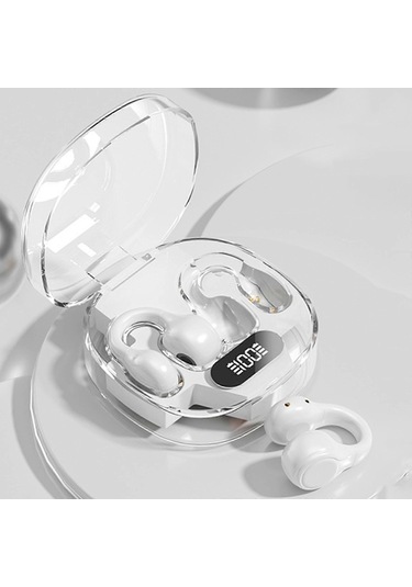 Bluetooth 5.3 Kablosuz Kulaklık Şeffaf Şarj Kutusu Stereo 0003
