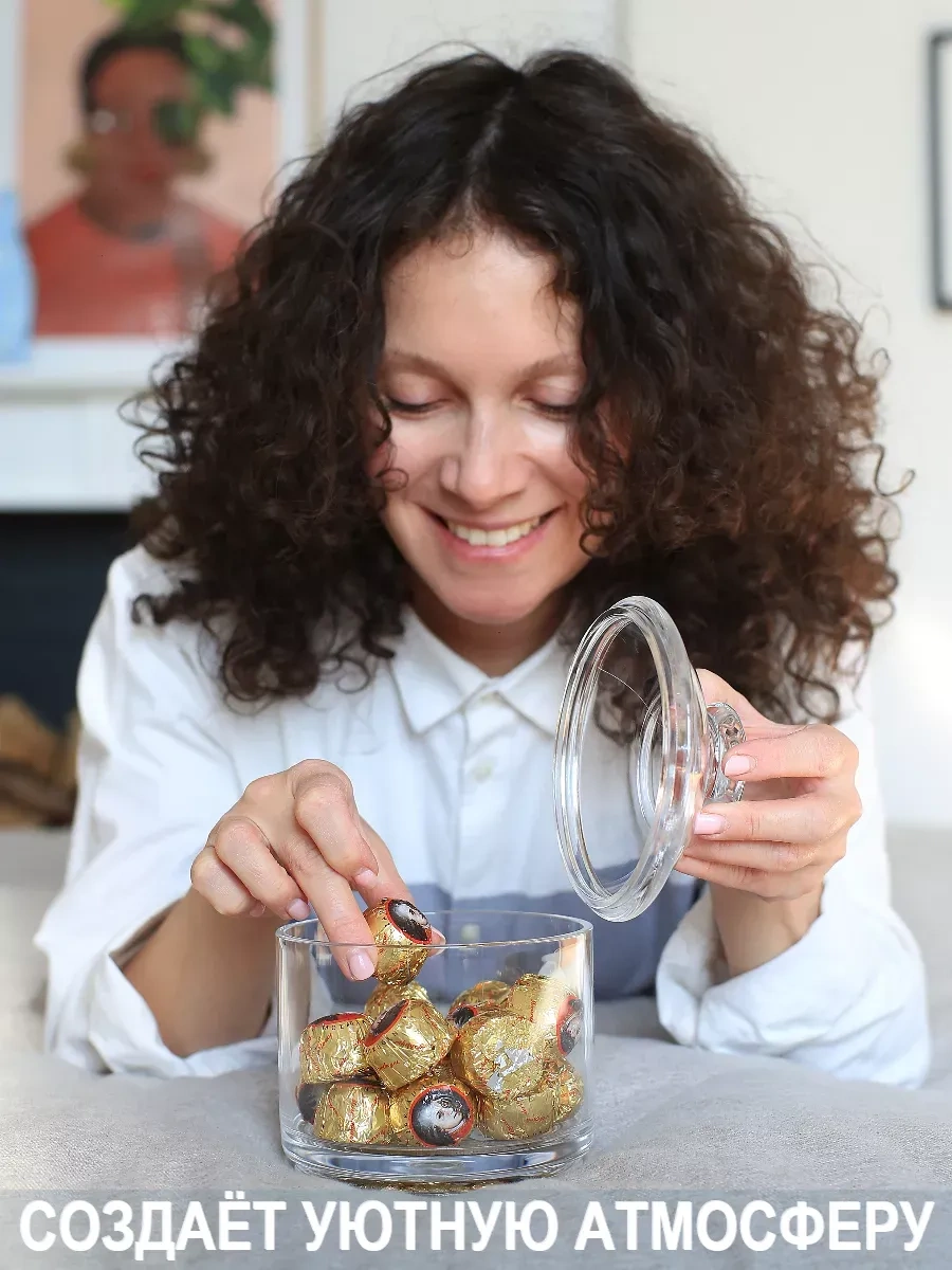 Pıta Kapaklı Şeker Kabı Dekoratif Vazo 319521501 Şeffaf Kristal