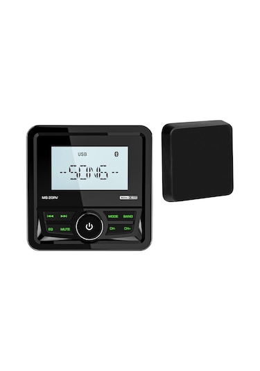 Kare Usb Girişli Bluetoothlu Marine Teyp