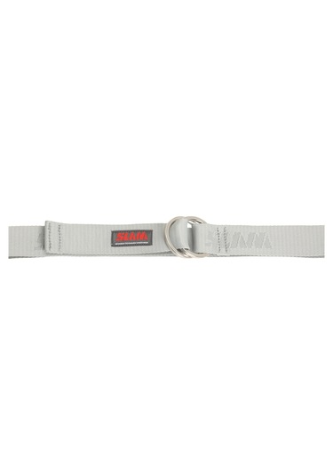 Slam Slam Logo Belt Unisex Gri Kemer W05 Gri