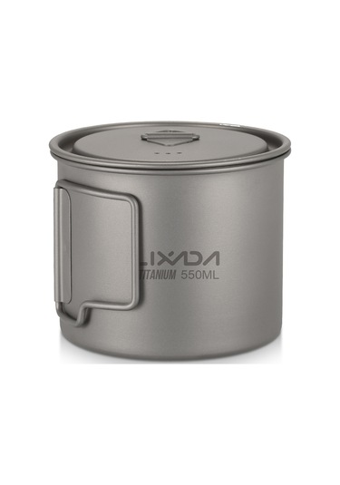 Reedark katlanabilir Saplı Süper Hafif Titanyum Kamp Bardağı - 300ml-750ml Arası Seçeneklerle Çok Renkli