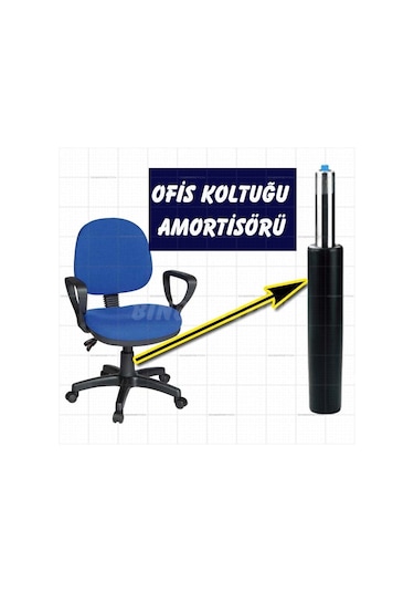 Amortisör piston Ofis Koltuğu Yedek Parça BK003 207812501