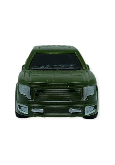 Çek Bırak Arabalar 10 Cm - Yeşil Pick-up Yeşil