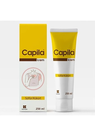 Capila Sülfür Kükürt Uyuz Kremi 250 ML