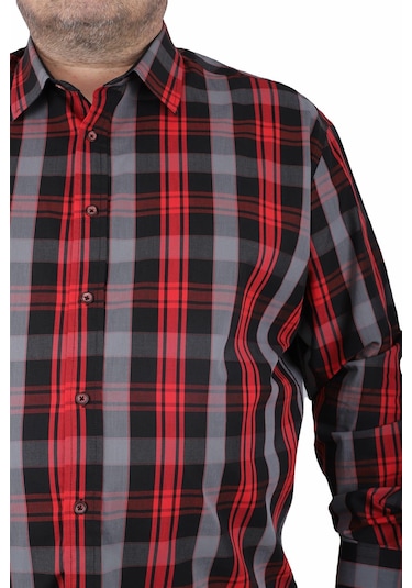 Starbattal Büyük Beden Erkek Gömlek Viento 23369 SIYAH