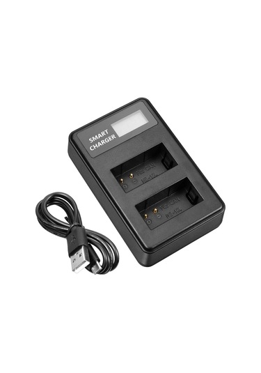 Cbtx Canon Sx40 Hs Sx40hs Uyumlu Lcd Ekran Çift Kanallı Nb-10l Usb Pil Şarj Cihazı