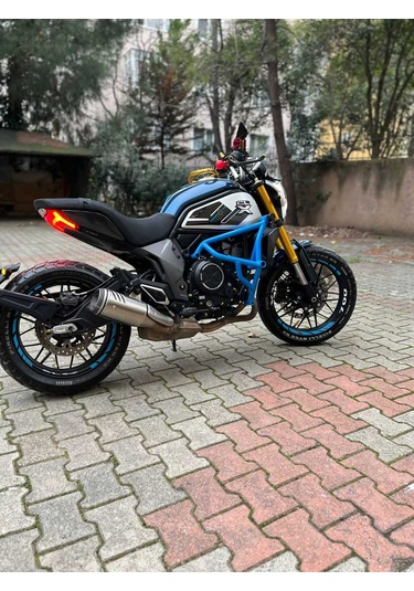 Cf Moto 700cl-x Ön Koruma Demiri Açık Mavi Uyumlu