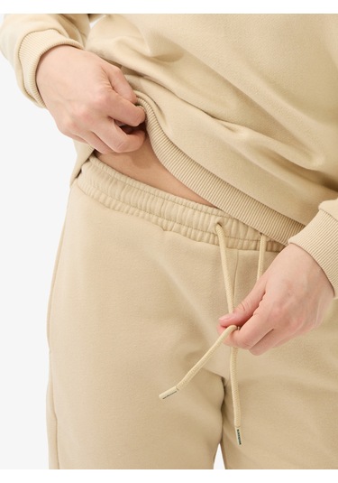 Kadın Eşofman Altı 60605 - Krem Krem