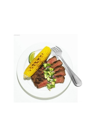 Qingmipy 8 Adet 20 Cm Uzun Saplı 18/10 Çelik Yemek Çatal Seti - Dayanıklı, Rustsuz, Yıkama Makinesine Uygun Gümüş