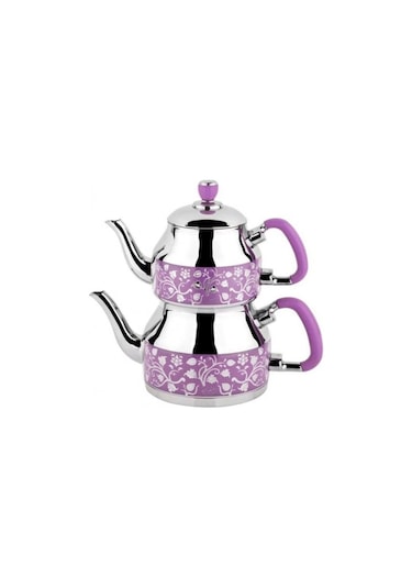 Özkent K-333 Symbol Orta Boy Çaydanlık Lila