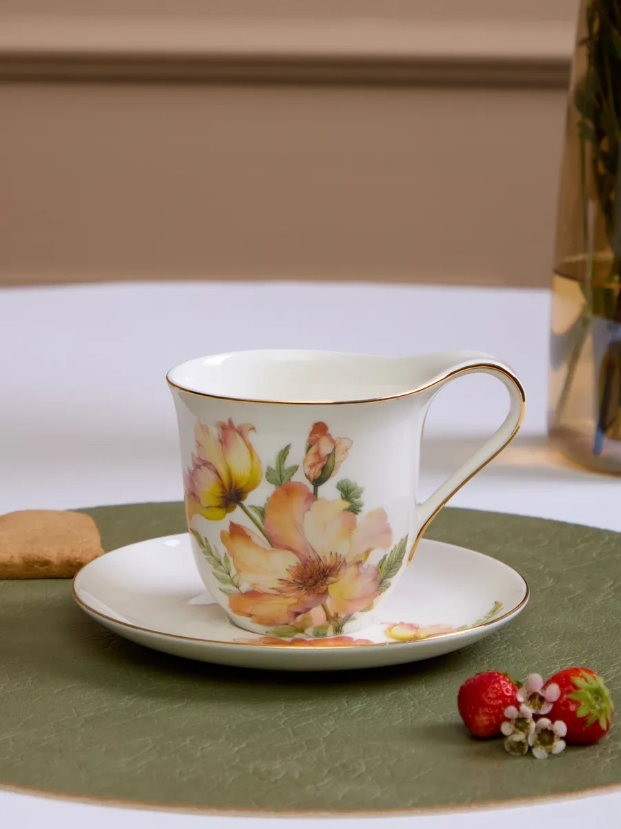 Lefard 275 Ml Çay Seti Hediyelik "sense" Porselen 135473729 Beyaz