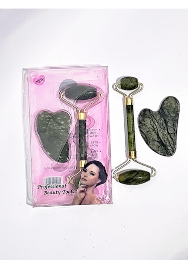 Yeşim Gua Sha &roller Set