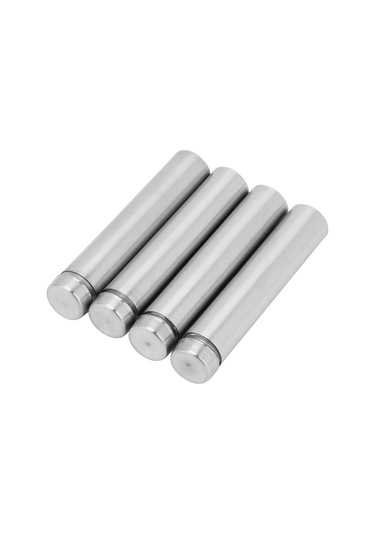 Springsun Stahl Çelik Cam Sabitleyici Çivi Seti - 4 Adet 12x60mm - Rustsuz, Kolay Kurulum, Cam Dekorasyonu Ve Duvar Sabitleme İçin Diğer