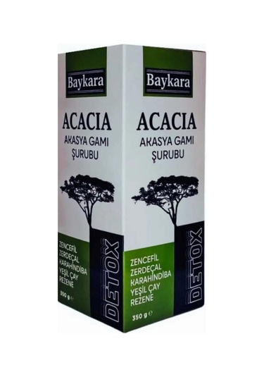Baykara Acacia Akasya Gamı Şurubu 350 Gr Detox Şurubu