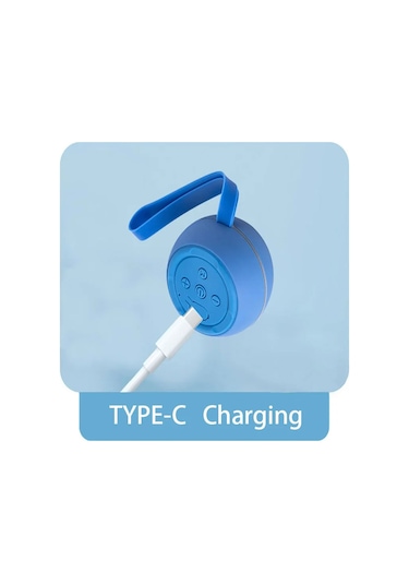 Ranyeek S9 Mavi Mini Bluetooth Hoparlör - Ipx6 Su Geçirmez, 8 Saat Çalma Süresi, Hifi Ses Kalitesi, Taşınabilir Outdoor Hoparlör