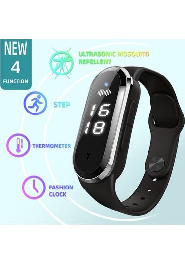 Kosona M21 Ultrasonik Uyku/sokağa/iç Mekan Modlu Sıcaklık Ölçer, Adım Sayaçlı Ve Saatli Elektrikli Sivilce Kovucu Kordon Beyaz