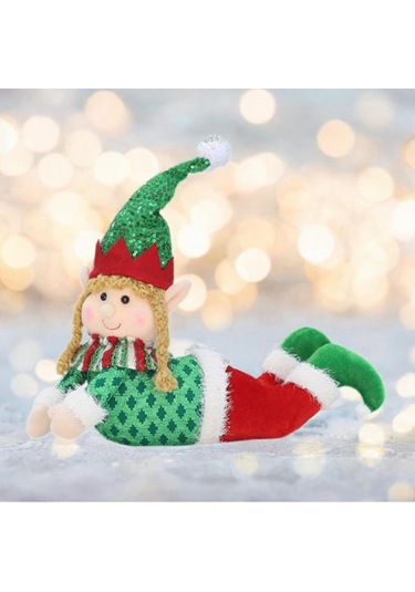 Suntek Yılbaşı Elf Bebek El Sanatları Dekorasyonu Stil-f