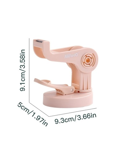 Sinuoshop Beyaz Plastik Bant Tutucu Ve Kesici Ofis Malzemesi Diğer