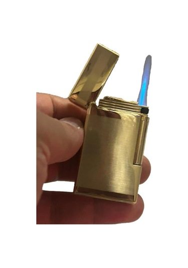 Promise Gazlı Premium Çakmak Altın Renk Metal
