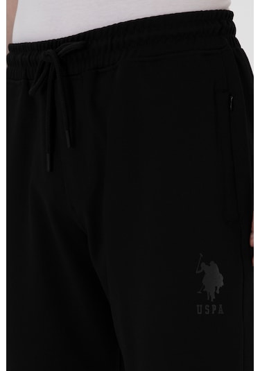U.S. Polo Assn. Erkek Siyah Örme Şort 50300078-VR046