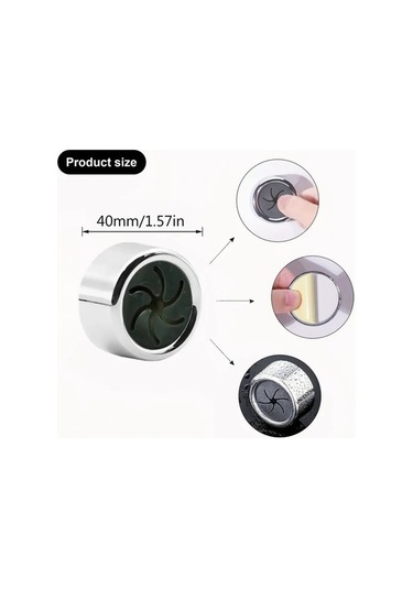 Besthome1 8'lik Banyo Kancaları: Abs Malzeme, Yumuşak Silikon Klem, Kolay Kurulum Yapıştır/sıkma - Bej Gümüş Gümüş