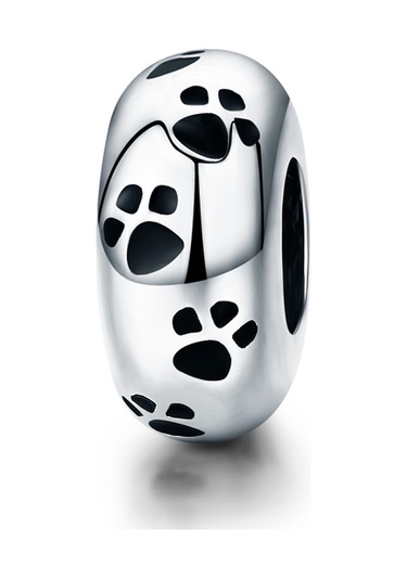 S925 Ayar Gümüş Pet Baskı Elmas Boncuk Dıy Bilezik Aksesuar Çok Renkli