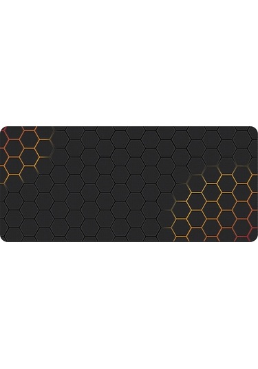 Cbtx 400x900x3mm Kauçuk Mouse Pad Petek Desenli E-spor Oyun Masaüstü Mat - Stil 6 Stil 6