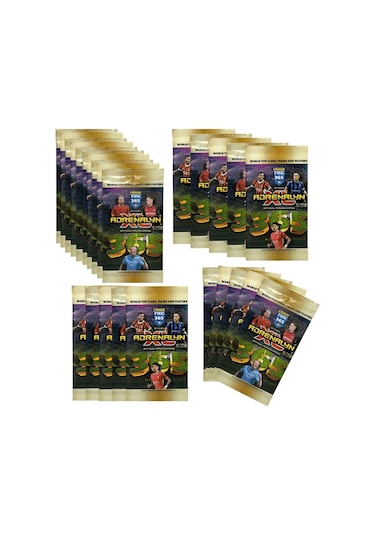 Toyika Panini Lisanslı Fifa 365 Adrenalyn 2025 Trading Card 5li X 25 Paket