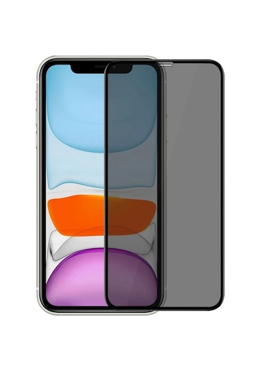 iPhone Uyumlu 11 Hayalet Ekran Koruyucu Tam Kaplayan Gizli-Privacy