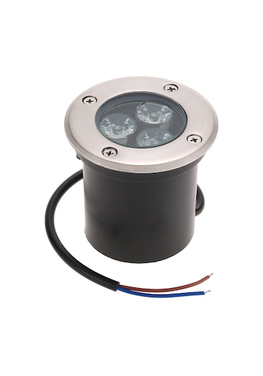 Suofeng Tomshine 3w Led Toprak Altı Lambası 300lm 12v Ip67 Islak Beyaz Bahçe Park Yol Aydınlatması Diğer