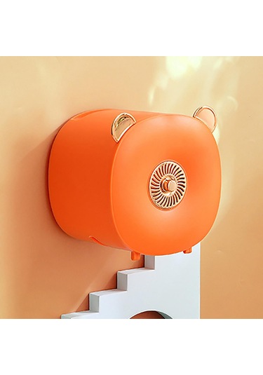 Suntek Kendinden Yapışkanlı Duvara Monte Banyo Kağıt Turuncu Turuncu