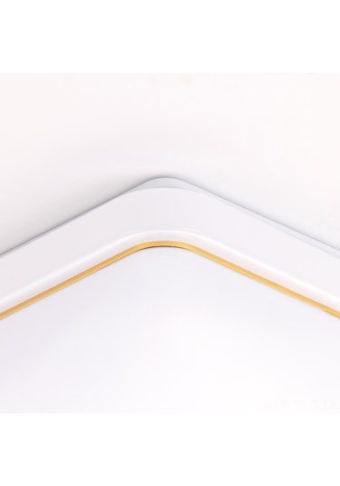 Springsun Led Tavan Lambası Kare Modern简约 24w Beyaz Işık 30x30cm Gümüş Tel Ac220v - Mutfak Balkon Ofis İçin Enerji Tasarruflu Aydınlatma Gümüş