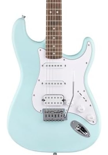 Squier Debut Stratocaster Hss Laurel Klavye Daphne Blue Elektro G