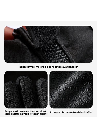 Çocuklar Kayak Eldivenleri Kız Erkek Su Geçirmez Rüzgar Dayanıklı Kalın Bebek Kar Eldivenleri Oynar Pembe Yeşil