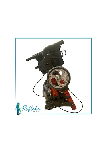 4 Tekerli Yürüteç Rollatör Lüx Oturaklı Katlanabilir Lüx Alüminyum