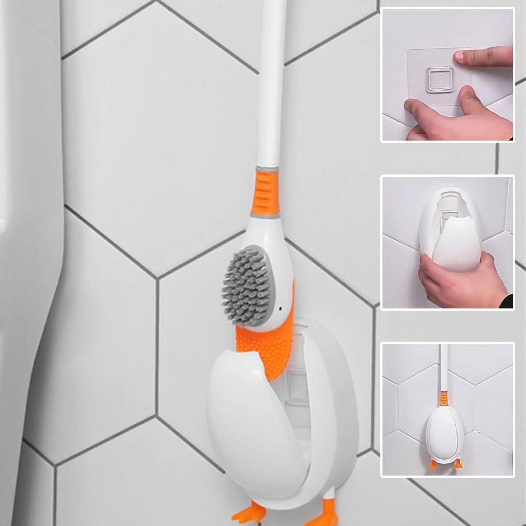 Ördek Görünümlü Tuvalet Fırçası Sevimli Tasarımıyla Hijyenik Temizlik Sağlayan Pratik Fırça Diğer