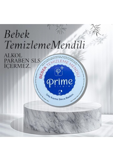 Prime Ticaret Bebek Temizleme Mendili 25 Adet