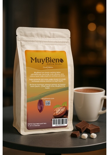 Muybieno Sıcak Çikolata 500 Gr. Çözünebilir
