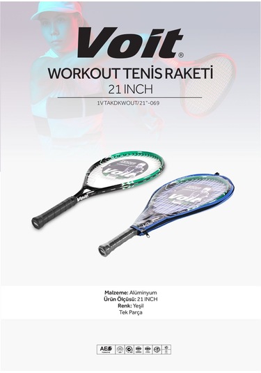 Voit Workout Tenis Raketi 21 Inch